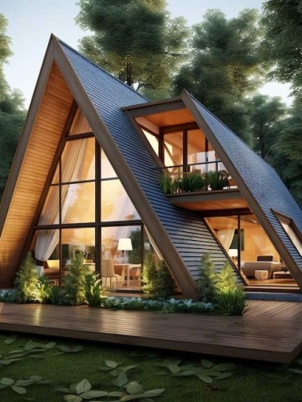 How A-Frame Modular Homes Maximize Space and Style • ArtFasad